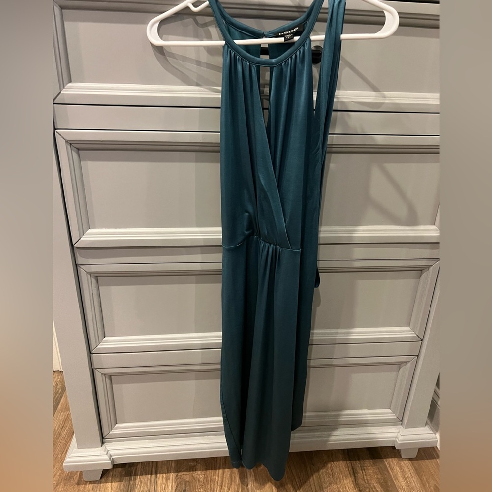 Bebe turquoise dress